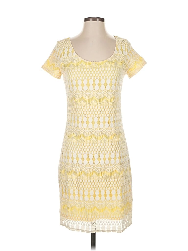 Pre-owned Tiana B Casual Dress In Yellow