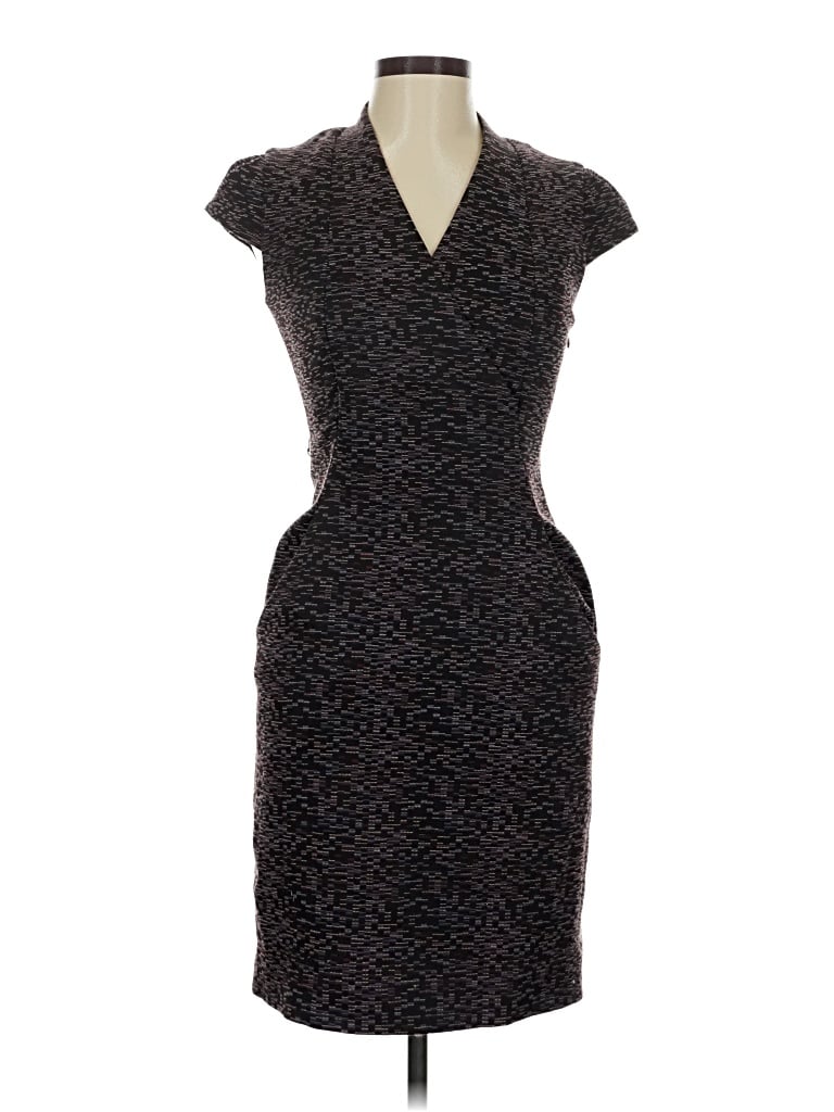 Pre-owned Mm. Lafleur Cocktail Dress In Gray