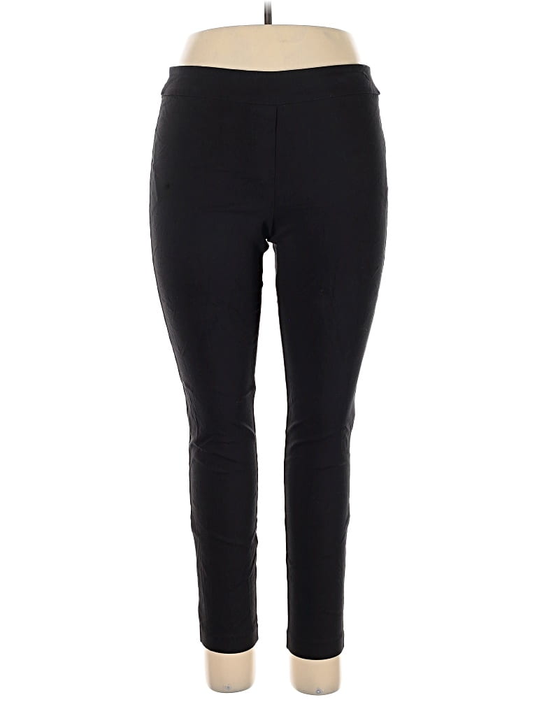 Pre-owned Margaret M Active Pants In Black