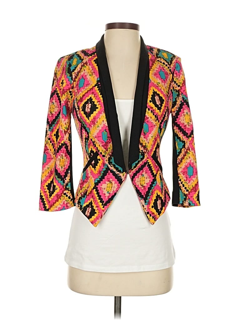 Pre-owned 2b Bebe Blazer Jacket In Pink