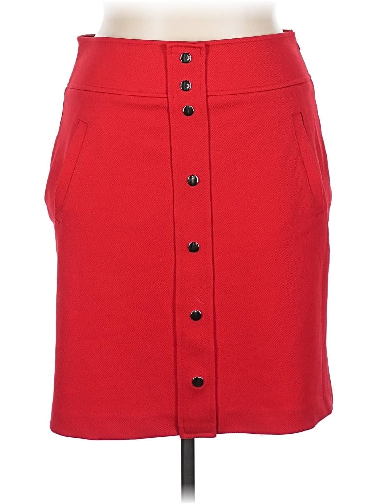 Pre-owned Dana Buchman Casual Skirt In Red