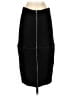 Helmut Lang 100% Wool Solid Black Wool Skirt Size S - photo 2