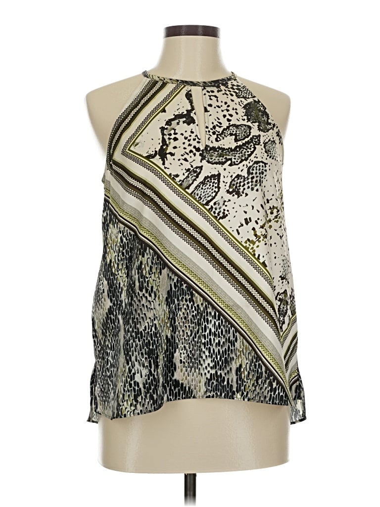 Pre-owned Ted Baker Sleeveless Blouse In Green