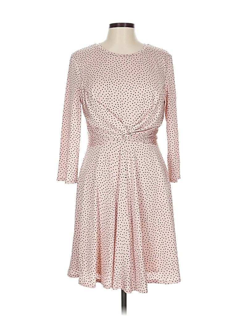 Pre-owned Abs Allen Schwartz Casual Dress In Pink
