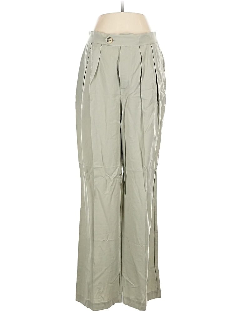 Pre-owned Free People Casual Pants In Green