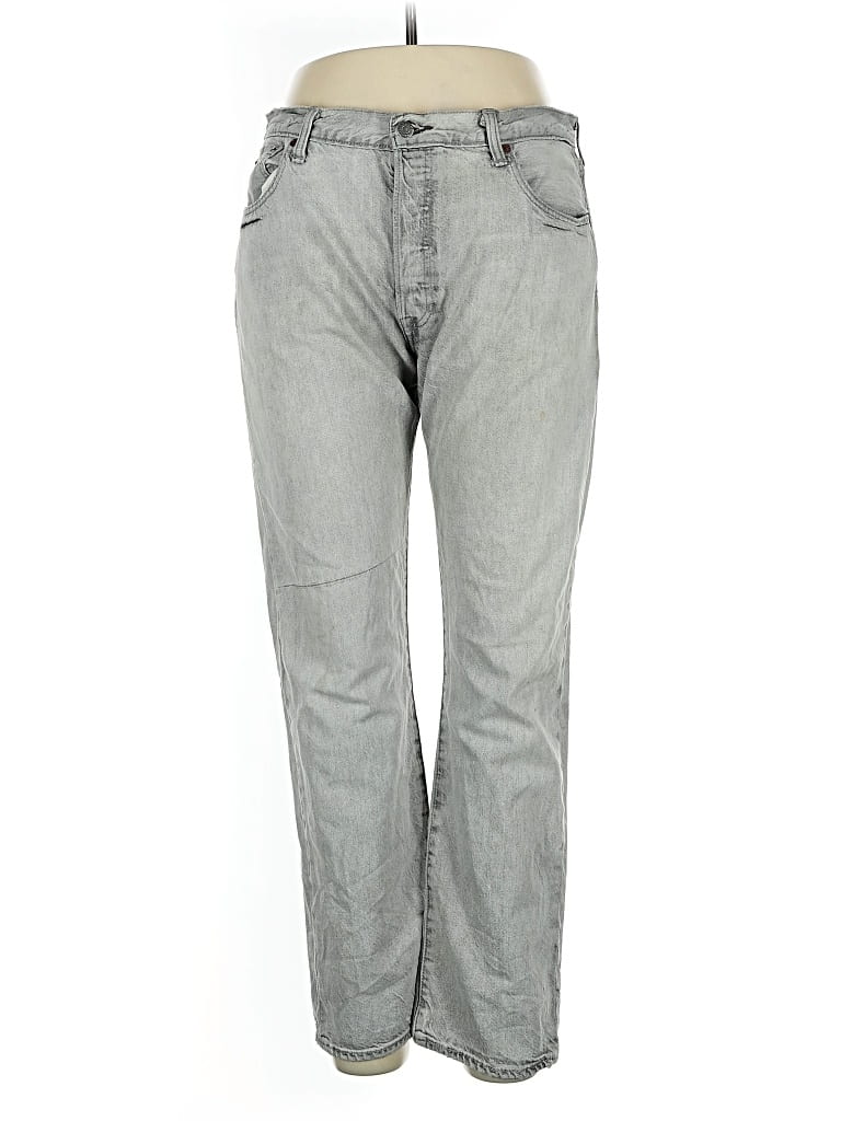 Pre-owned Levi's Jeans In Gray