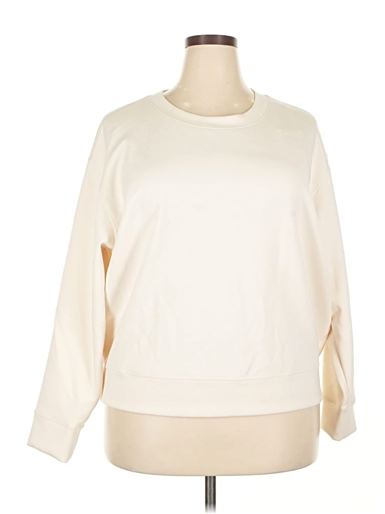 A New Day Sweatshirt In White