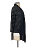 Three Dots Stripes Blue Black Cardigan Size S - photo 4