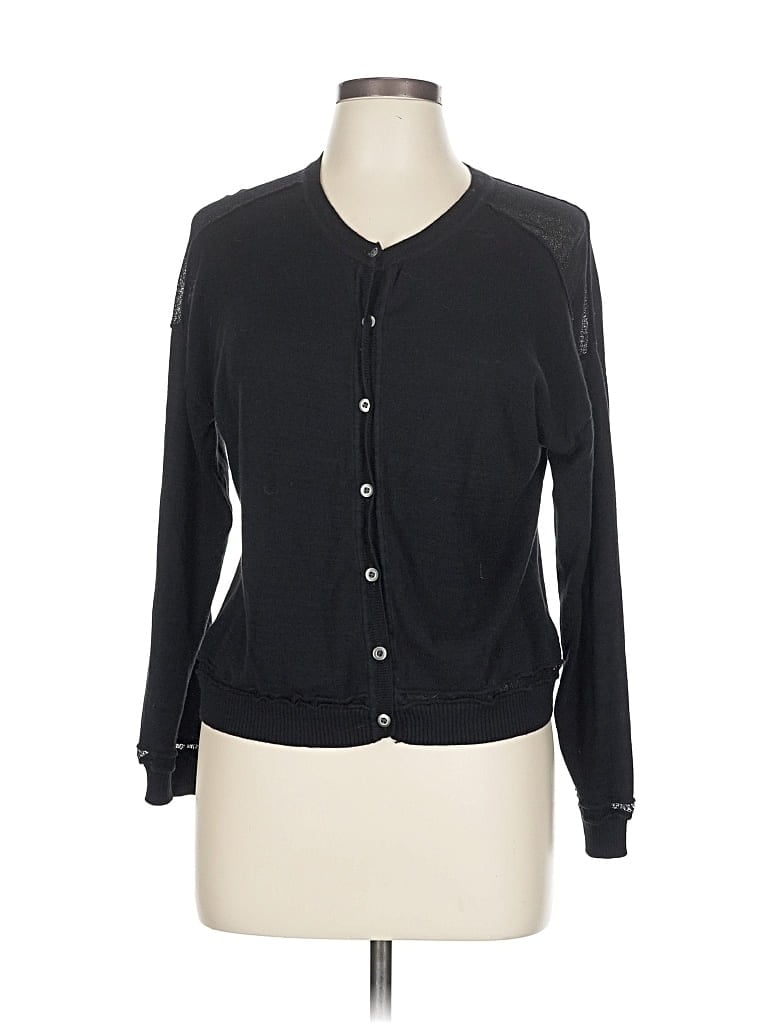 Pre-owned Robert Rodriguez Cardigan Sweater In Black