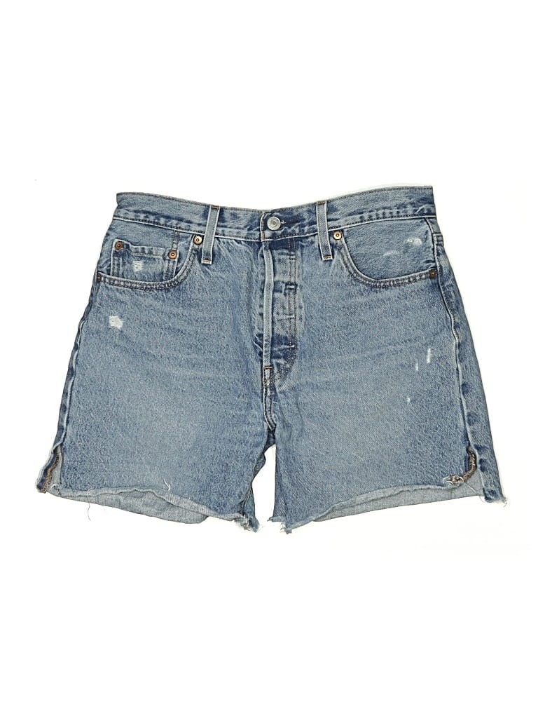 Pre-owned Levi's Denim Shorts In Blue