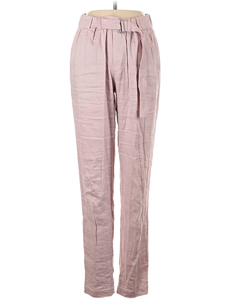 Pre-owned Vince Linen Pants In Pink