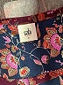 CAbi 100% Polyester Paisley Gray Casual Dress Size S - photo 7