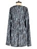 BCBGMAXAZRIA 100% Polyester Tweed Blue Romper Size XXS - photo 2