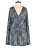 BCBGMAXAZRIA 100% Polyester Tweed Blue Romper Size XXS - photo 1