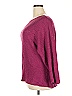 City Chic Burgundy Pullover Sweater Size 22 - photo 5