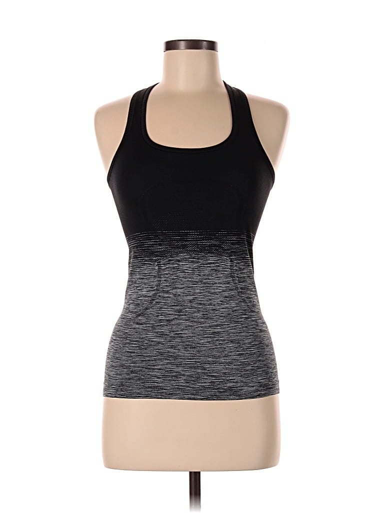 Pre-owned Lululemon Athletica Active Tank Top In Black