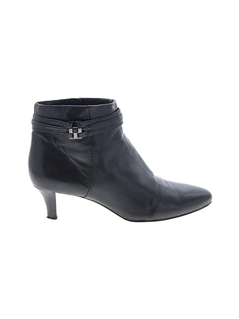 Pre-owned Cole Haan Ankle Boots In Black