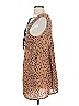 Auguste 100% Rayon Animal Print Brown Cocktail Dress Size 2 - photo 5