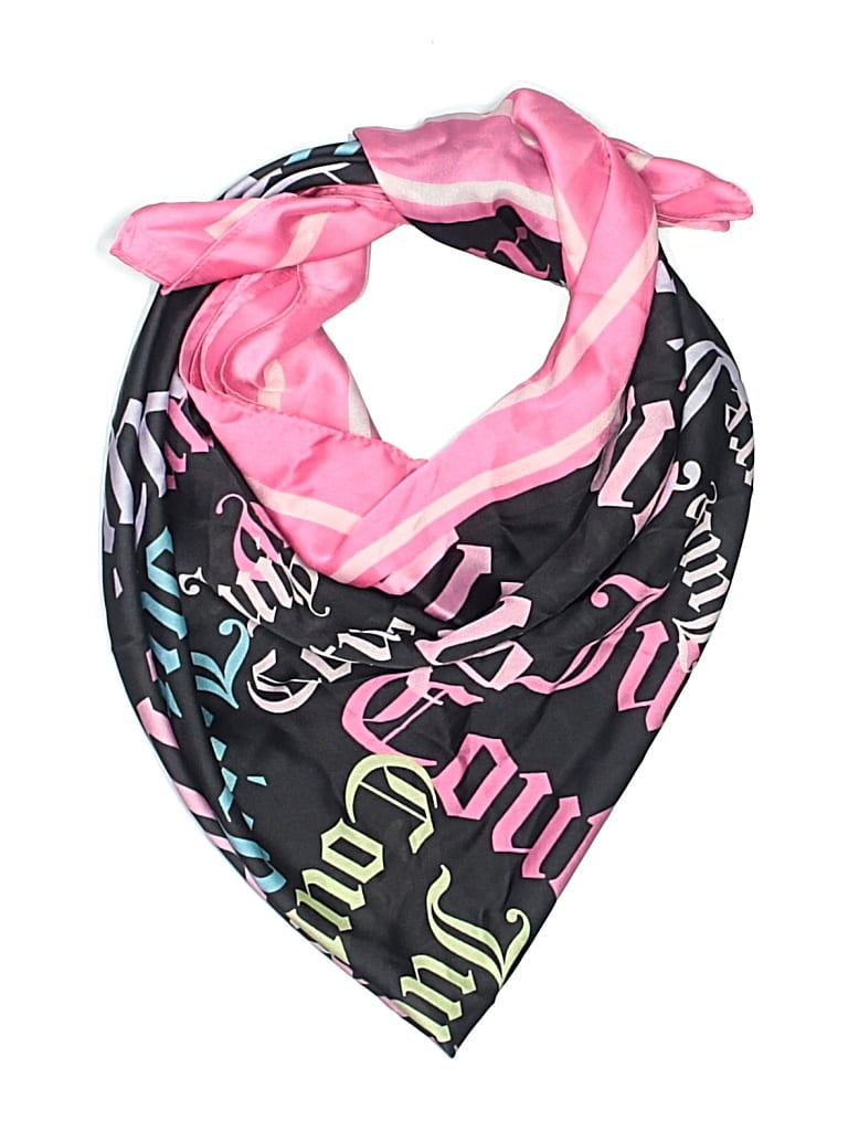 Pre-owned Juicy Couture Scarf In Black