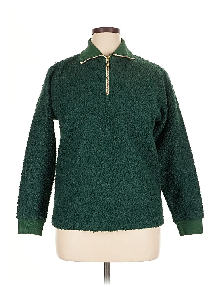 Pre-owned Donni Pullover Sweater In Green