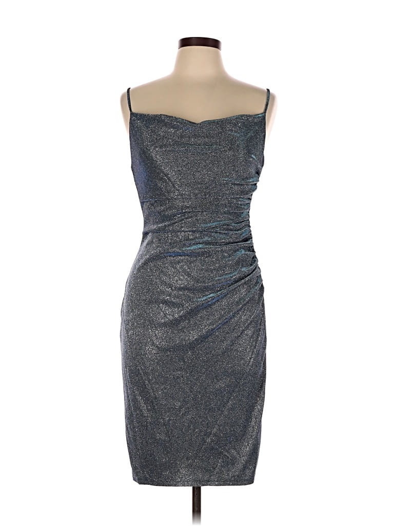 Pre-owned Laundry By Shelli Segal Cocktail Dress In Blue