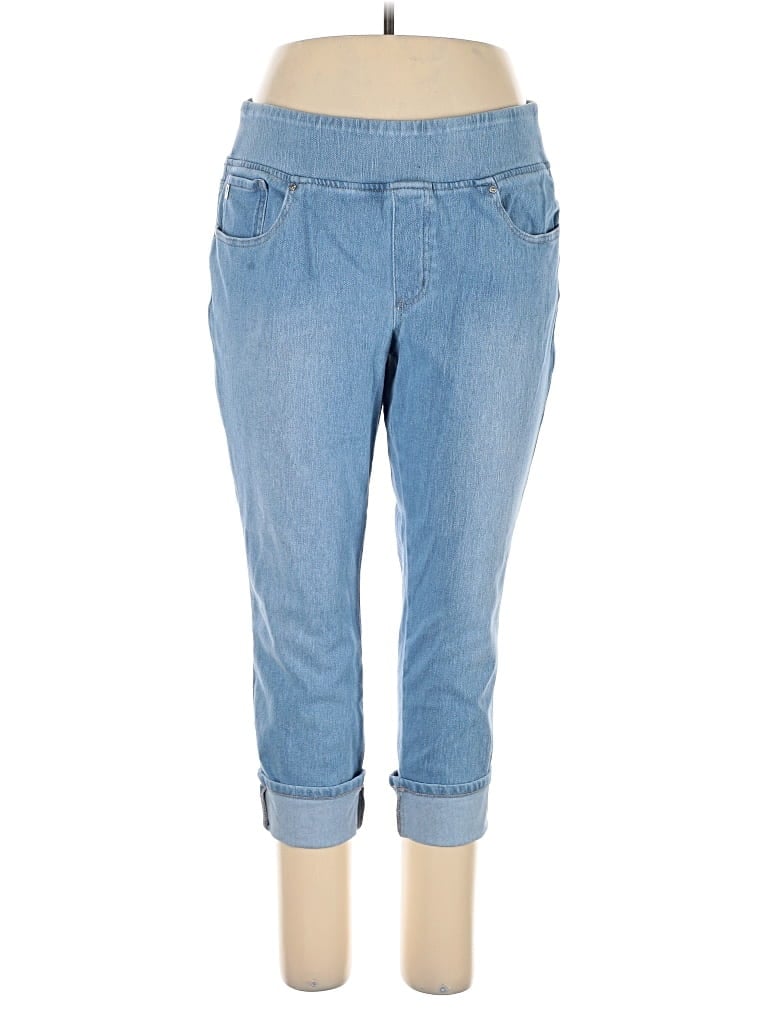 Pre-owned Belle By Kim Gravel Jeans In Blue