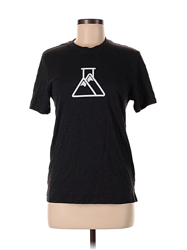 Pre-owned Assorted Brands Short Sleeve T-shirt In Black