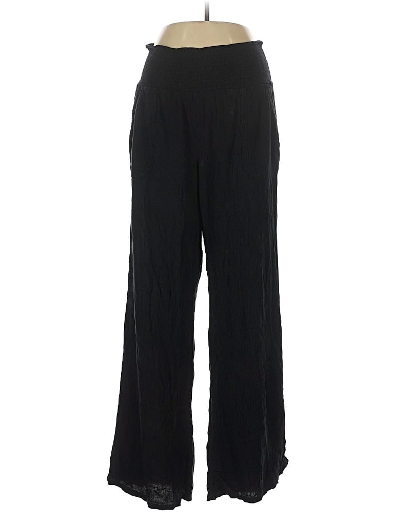 Pre-owned Three Dots Dress Pants In Black