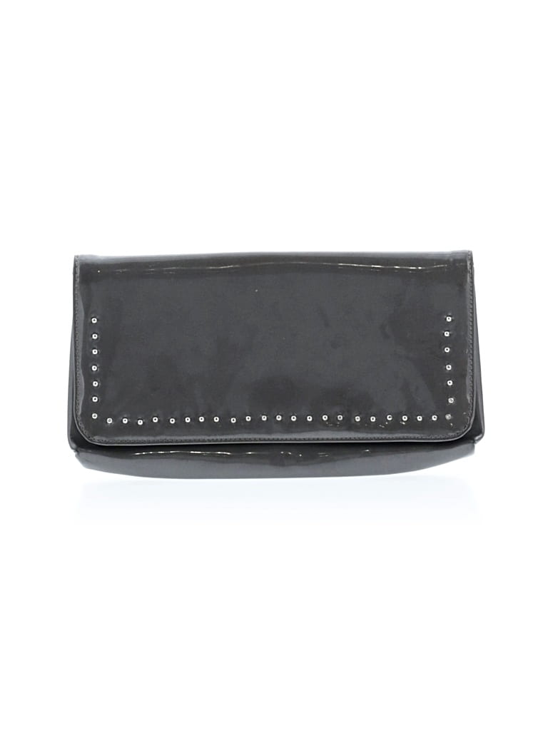 Pre-owned Madison Clutch In Gray