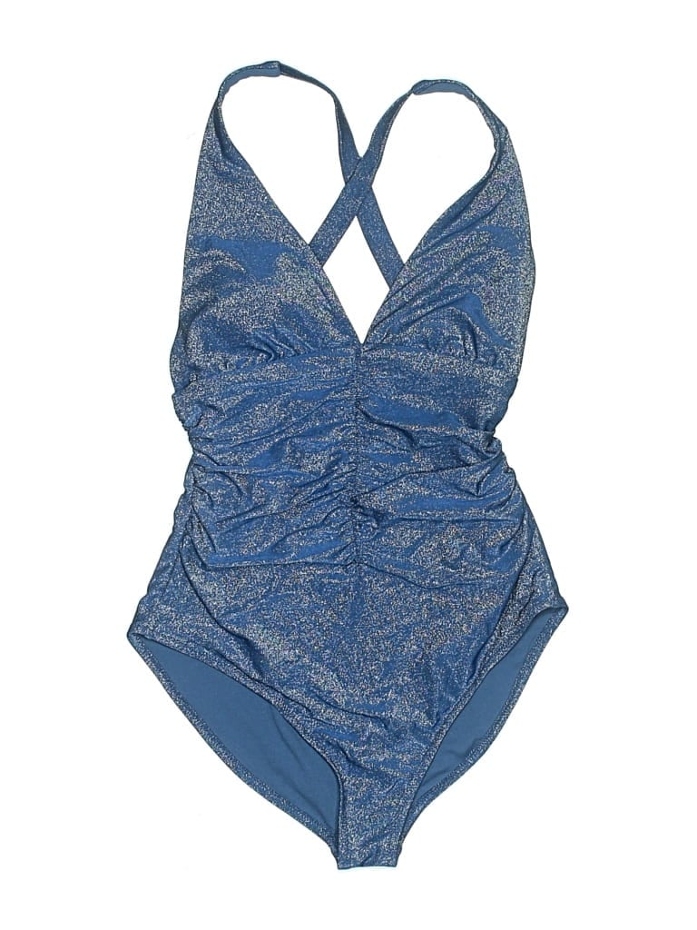 Shade & Shore One Piece Swimsuit In Blue