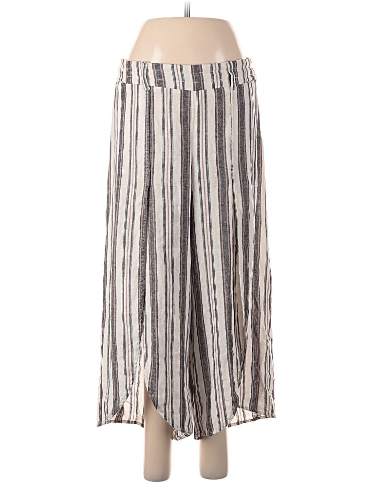 Pre-owned Maurices Linen Pants In White