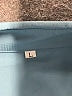 Unbranded 100% Polyester Solid Blue Long Sleeve Blouse Size L - photo 7