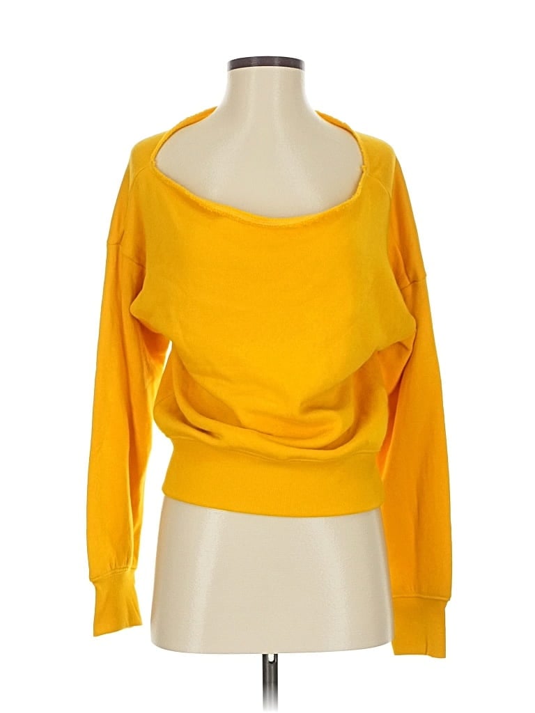 Pre-owned Carbon38 Cardigan Sweater In Yellow