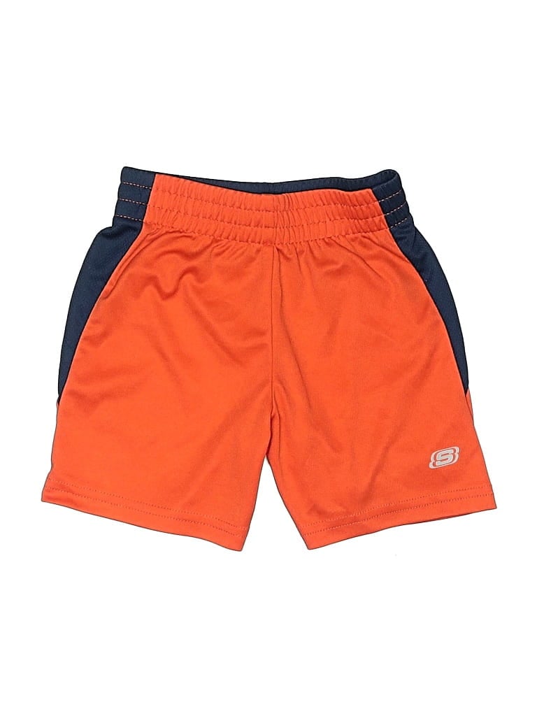 Pre-owned Skechers Kids' Athletic Shorts In Orange