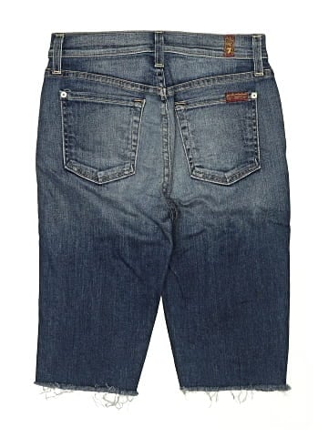 7 For All Mankind Denim Shorts (view 2)