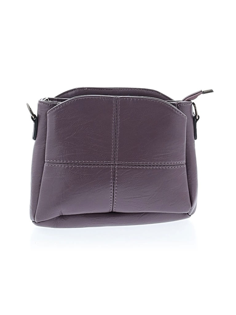 Pre-owned Unbranded Crossbody Bag In Purple