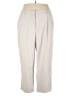 Unbranded Solid Gray Ivory Dress Pants Size XXL - photo 1