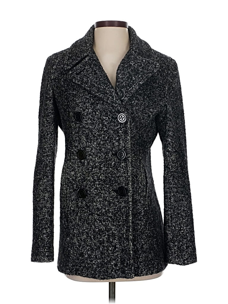 Pre-owned Calvin Klein Coat In Black