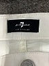 7 For All Mankind Ivory White Jeans Size 21 (estimated) - photo 4
