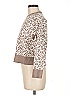 DKNY Animal Print Tan Pullover Sweater Size M - photo 5