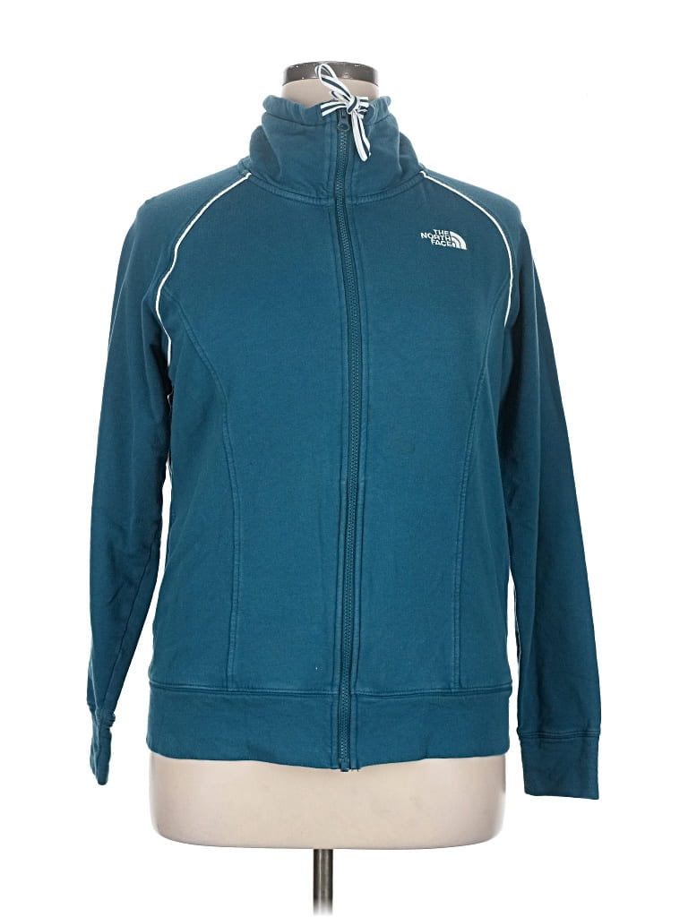 Pre-owned The North Face Track Jacket In Blue