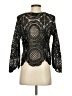GOLDIE 100% Polyester Black 3/4 Sleeve Top Size S - photo 2