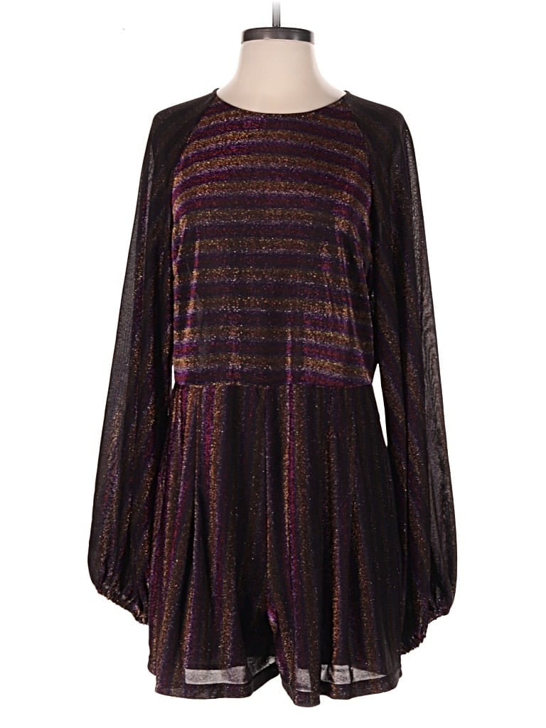 Traffic People Romper In Multi