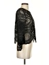 GOLDIE 100% Polyester Black 3/4 Sleeve Top Size S - photo 4