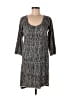 Loomstate 100% Cotton Tweed Gray Casual Dress Size S - photo 1