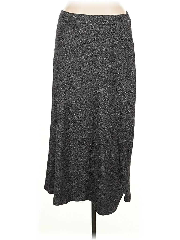 Pre-owned Eileen Fisher Casual Skirt In Gray