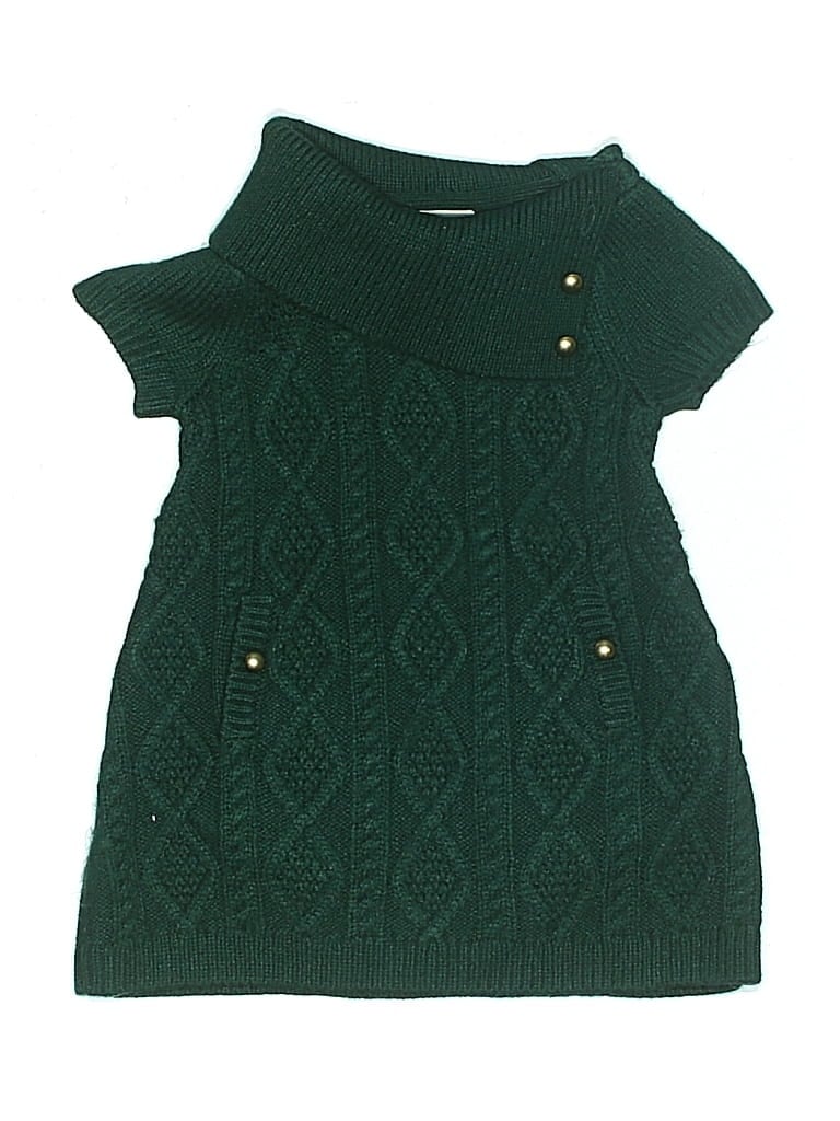 Pre-owned Janie And Jack Babies' Dress In Green