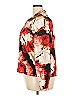 Worthington 100% Polyester Floral Red 3/4 Sleeve Blouse Size XXL - photo 5