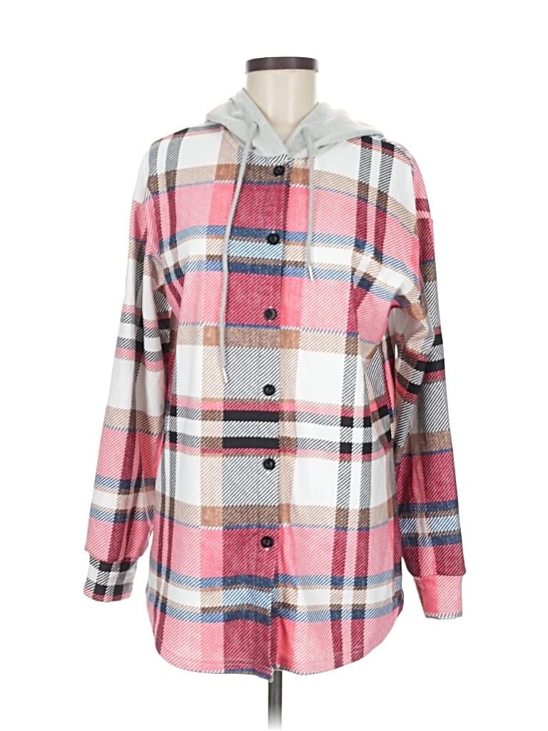 Pre-owned Made With Love Cardigan Sweater In Pink