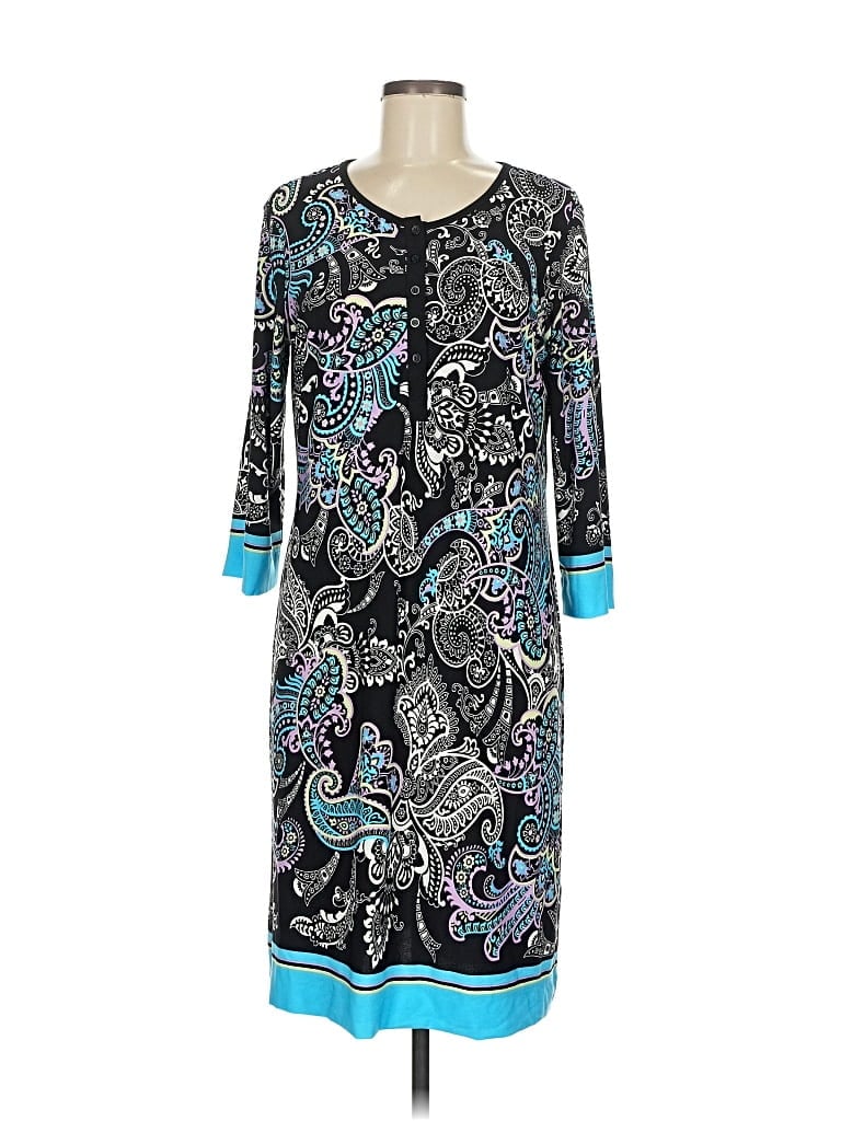 Pre-owned New York And Company Casual Dress In Blue